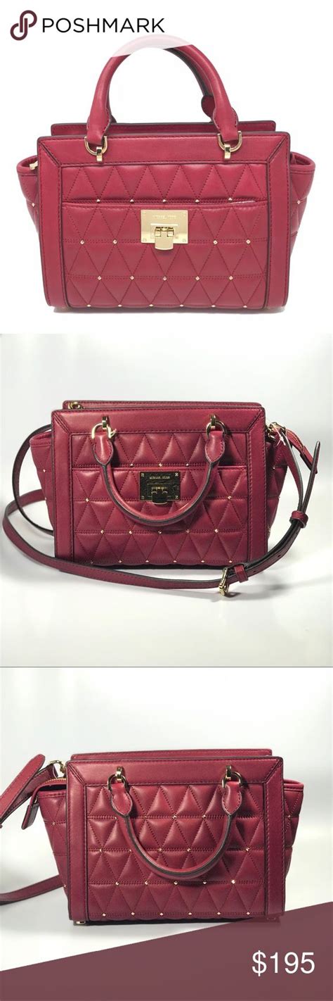 cherry red michael kors bag vivianne|Bags .